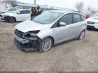 2017 Ford C-max Energi Se Silver vin: 1FADP5EU9HL108669