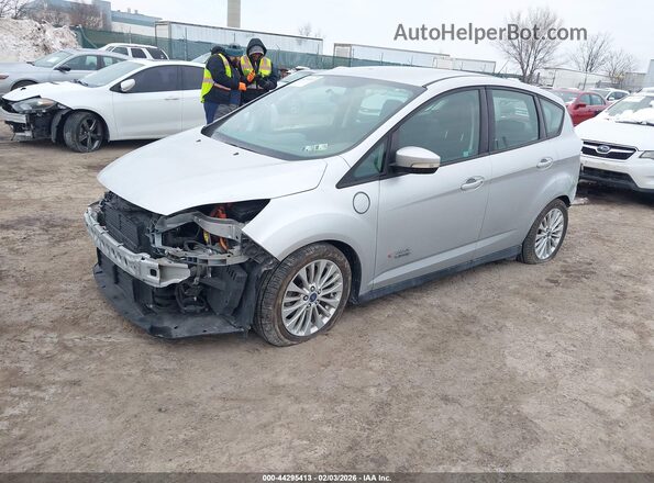 1FADP5EU9HL108669 2017 FORD C-MAX ENERGI Silver Przód lewy