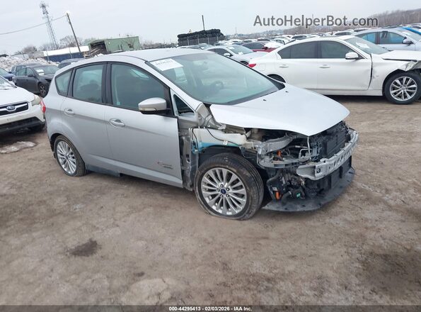 1FADP5EU9HL108669 2017 FORD C-MAX ENERGI Silver Przód prawy