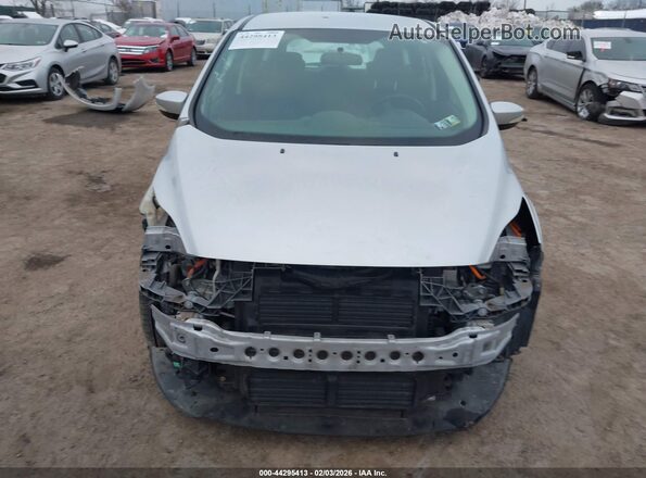 1FADP5EU9HL108669 2017 FORD C-MAX ENERGI Silver Widok zestawu wskaźników