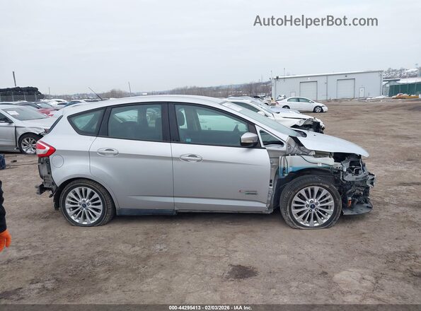 1FADP5EU9HL108669 2017 FORD C-MAX ENERGI Silver Widok wnętrza z tyłu