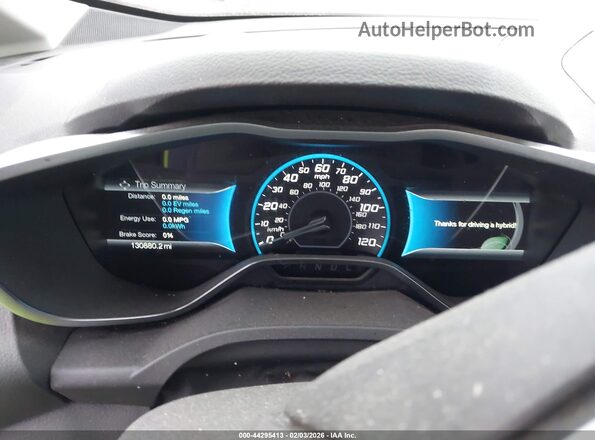1FADP5EU9HL108669 2017 FORD C-MAX ENERGI Silver Widok tylnych siedzeń