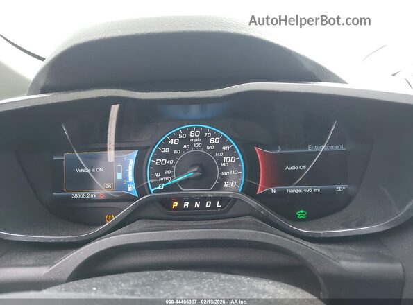 1FADP5FU7HL110693 2017 FORD C-MAX ENERGI Желто-коричневый Вид задних сидений