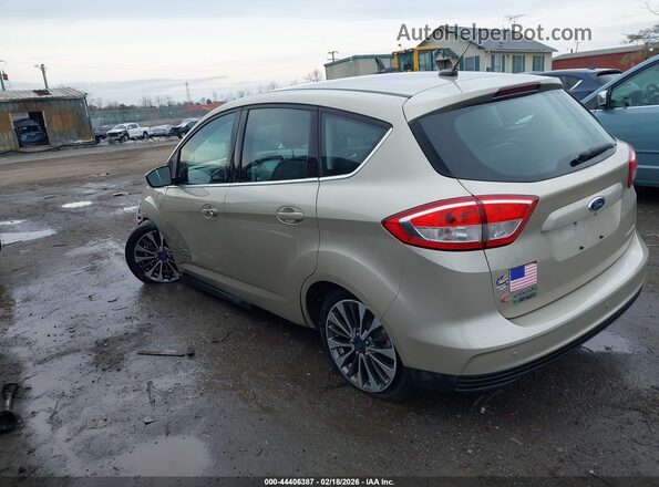 1FADP5FU7HL110693 2017 FORD C-MAX ENERGI Желто-коричневый Задняя левая четверть
