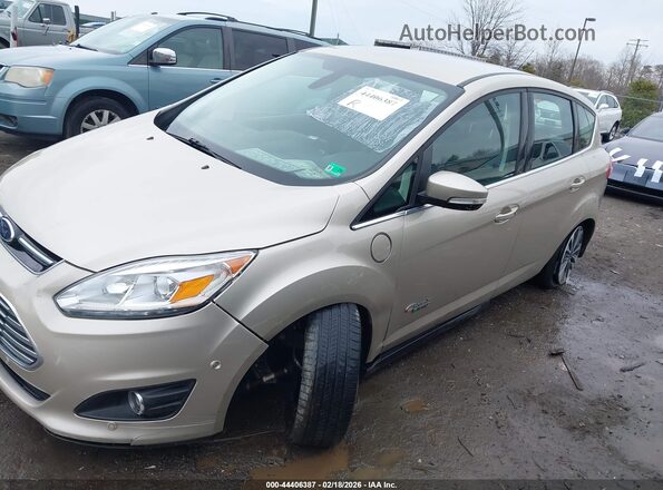 1FADP5FU7HL110693 2017 FORD C-MAX ENERGI Желто-коричневый Панорамный вид салона 360°