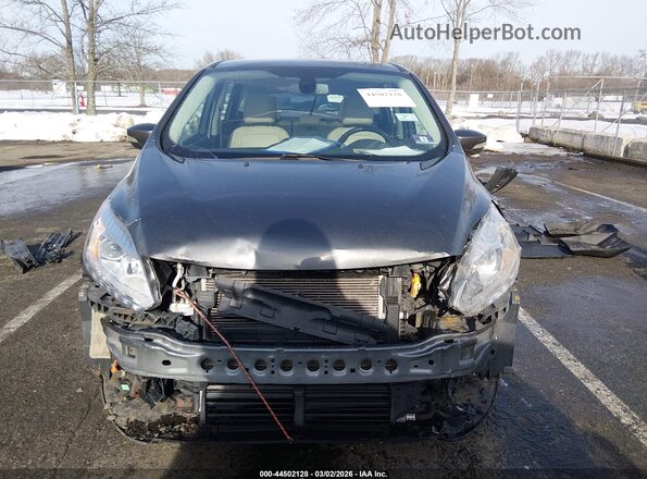 1FADP5FU9HL102255 2017 FORD C-MAX ENERGI Gray Widok zestawu wskaźników