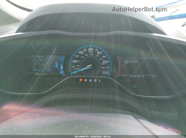 1FADP5FU9HL102255 2017 FORD C-MAX ENERGI Gray Widok tylnych siedzeń