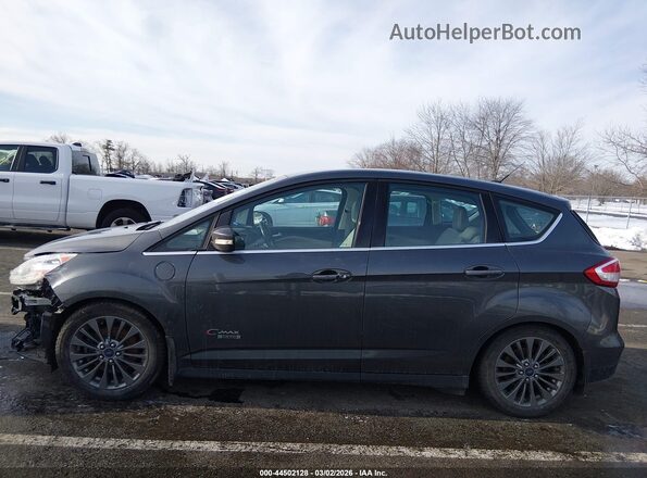 1FADP5FU9HL102255 2017 FORD C-MAX ENERGI Gray Widok wnętrza 360 stopni