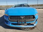 2026 Ford Mustang Blue vin: 1FAGP8UHXT5109491 Damage: Front Bumper, Broken, Replacement Required