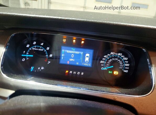 1FAHP2D84GG153479 2016 FORD TAURUS Серый Вид щитка приборов