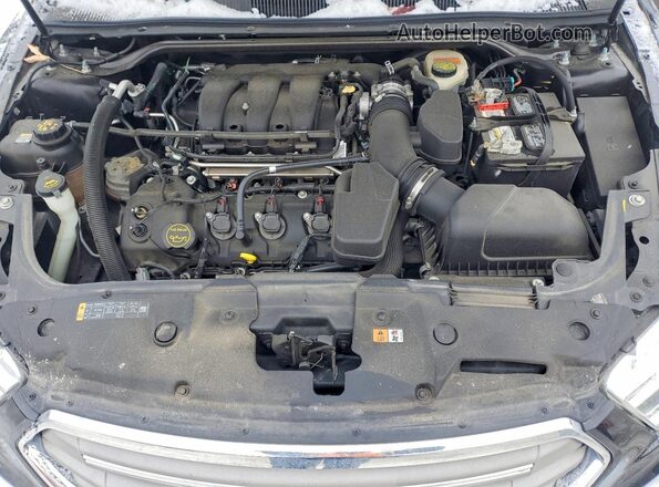 1FAHP2D85GG131880 2016 FORD TAURUS Черный Вид задней части салона