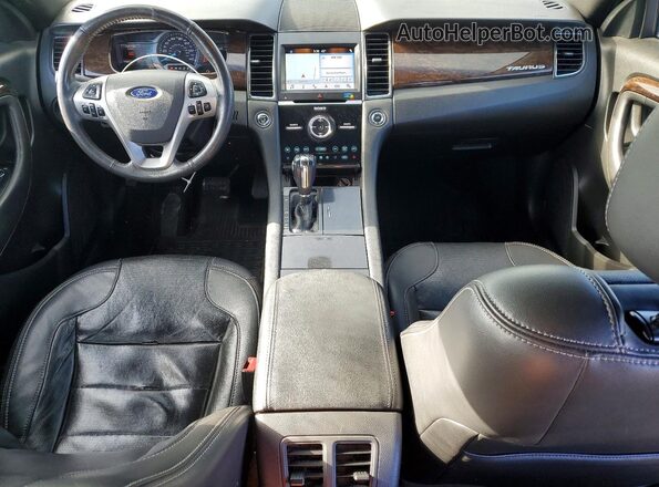1FAHP2F88KG114352 2019 FORD TAURUS Черный Вид панели приборов
