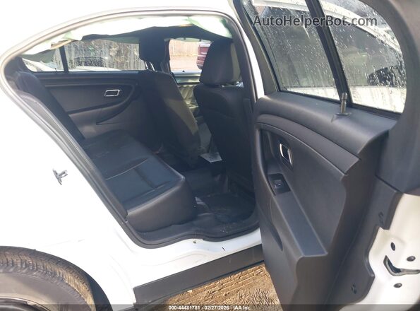 1FAHP2MK2GG101232 2016 FORD POLICE INTERCEPTOR White Widok naklejki z numerem VIN
