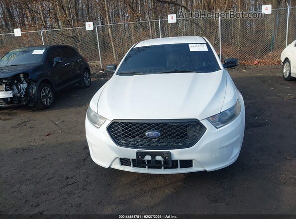 1FAHP2MK2GG101232 2016 FORD POLICE INTERCEPTOR White Widok zestawu wskaźników