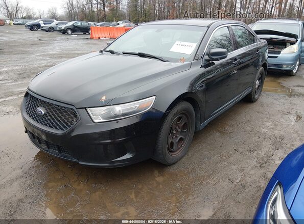1FAHP2MT5GG156492 2016 FORD POLICE INTERCEPTOR Black Przód lewy