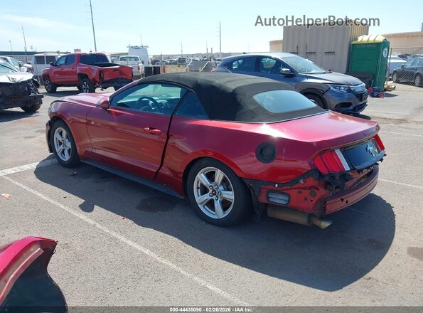 1FATP8EM5G5246970 2016 FORD MUSTANG Красный Задняя левая четверть