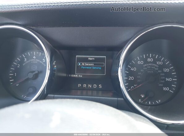 1FATP8EM5G5246970 2016 FORD MUSTANG Красный Вид задних сидений