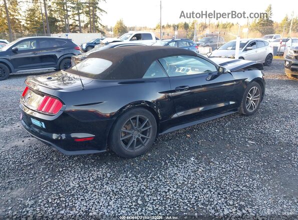 1FATP8UH2H5267474 2017 FORD MUSTANG Black Tył prawy