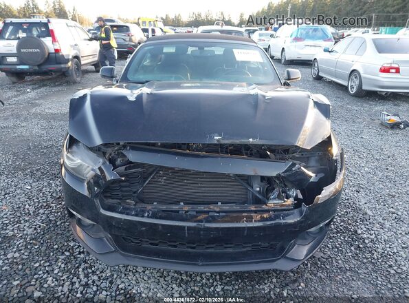 1FATP8UH2H5267474 2017 FORD MUSTANG Black Widok z przodu