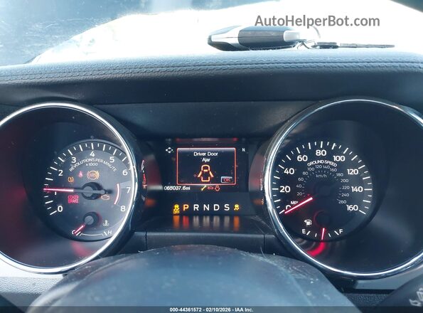 1FATP8UH2H5267474 2017 FORD MUSTANG Black Widok tylnych siedzeń