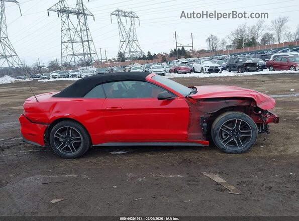 1FATP8UH3M5115956 2021 FORD MUSTANG Red Панорамний вид салону 360°