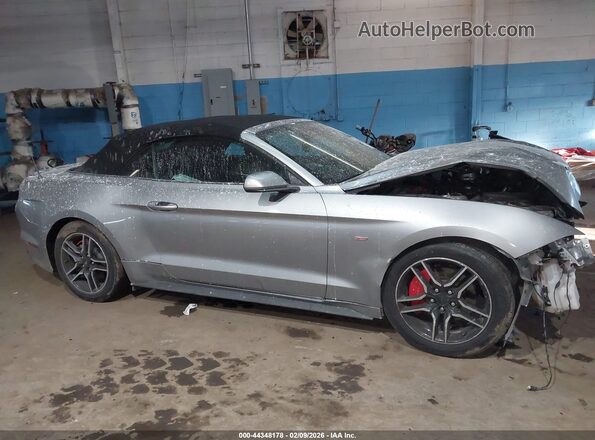 1FATP8UH3M5116279 2021 FORD MUSTANG Silver Rear interior view