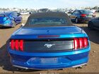 2022 Ford Mustang Ecoboost Premium Синий vin: 1FATP8UH3N5122309