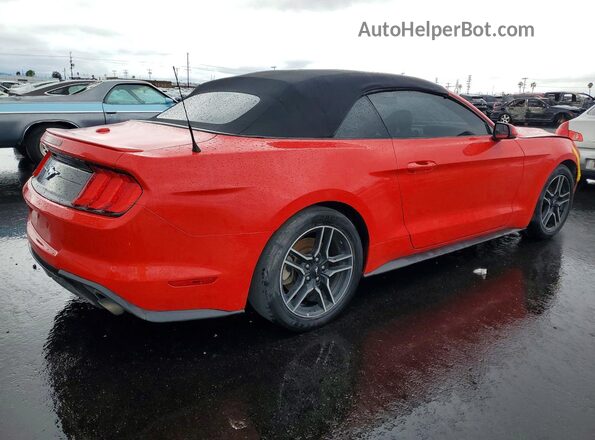 1FATP8UH4K5104610 2019 FORD MUSTANG Red Հետևի աջ