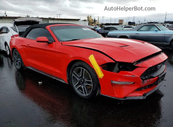 1FATP8UH4K5104610 2019 FORD MUSTANG Red Առջևի աջ