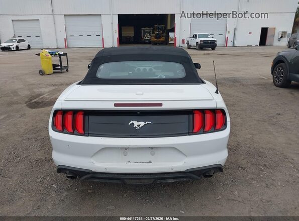1FATP8UH6K5106522 2019 FORD MUSTANG Белый 