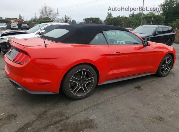 1FATP8UH9K5138512 2019 FORD MUSTANG Red უკანა მარჯვენა