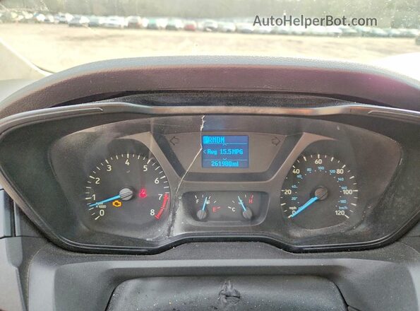 1FBAX2CM9GKB12311 2016 FORD PASSENGER White Widok zestawu wskaźników