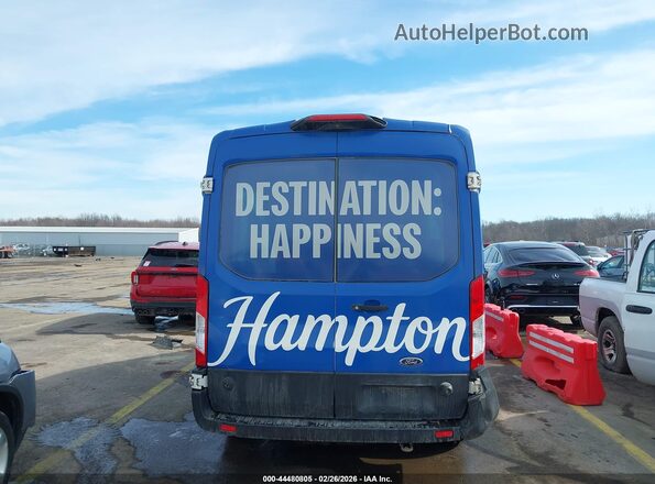 1FBZX2CM4KKA48643 2019 FORD TRANSIT-350 Blue 