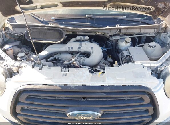 1FBZX2YM0HKB48045 2017 FORD TRANSIT-350 White Widok z tyłu