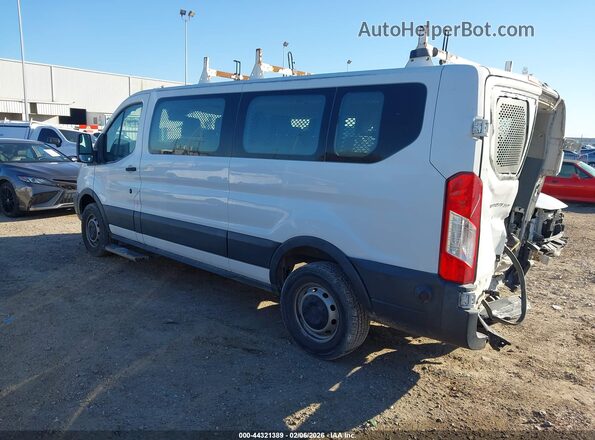 1FBZX2YM0HKB48045 2017 FORD TRANSIT-350 White Tył lewy