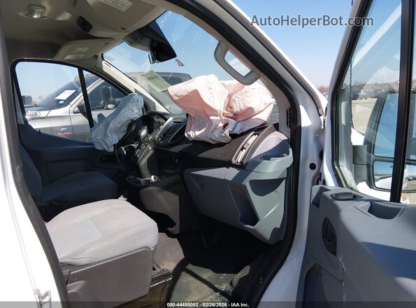 1FBZX2YM6KKA18245 2019 FORD TRANSIT-350 Белый Вид салона спереди