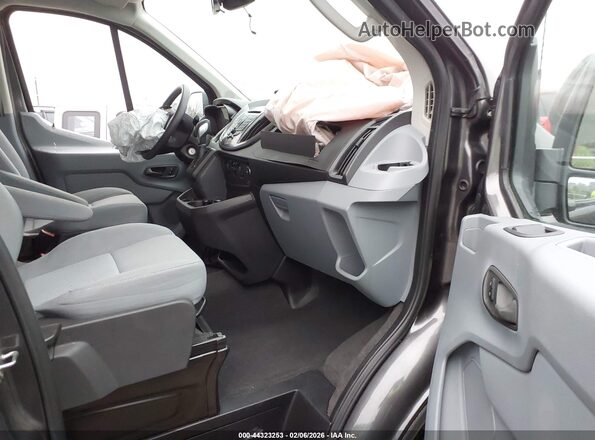 1FBZX2ZM3GKA09167 2016 FORD TRANSIT-350 Серый Вид салона спереди