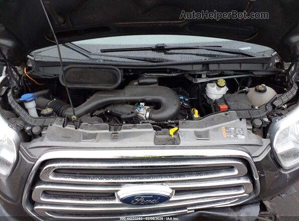 1FBZX2ZM3GKA09167 2016 FORD TRANSIT-350 Серый Вид сзади