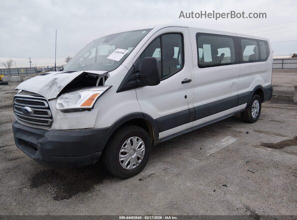 1FBZX2ZM8HKB07399 2017 FORD TRANSIT-350 Белый Передняя левая четверть