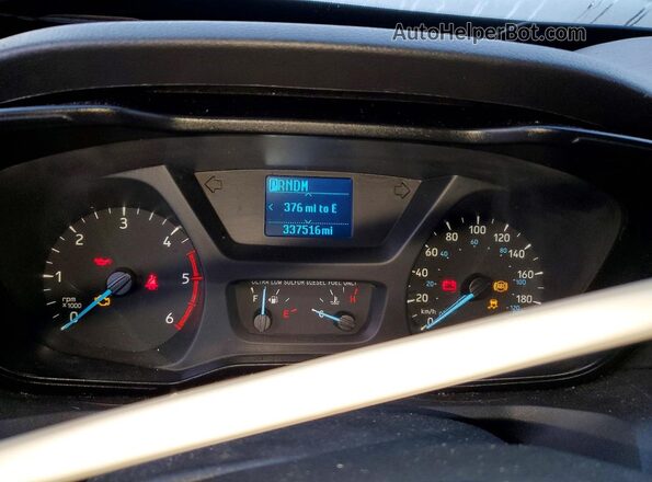 1FDRS6PV7KKB09791 2019 FORD TRANSIT Белый Вид щитка приборов