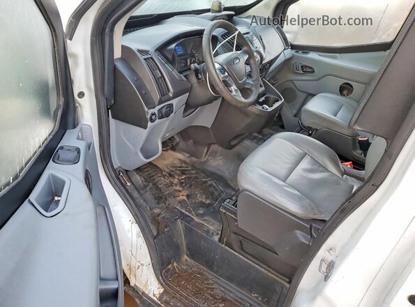 1FDRS6PV7KKB09791 2019 FORD TRANSIT Белый Вид панели приборов
