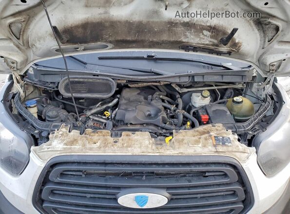 1FDRS6PV7KKB09791 2019 FORD TRANSIT Белый Вид подкапотного пространства