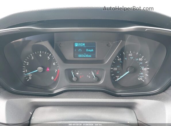 1FDZX2XM2HKB22457 2017 FORD TRANSIT-350 White Rear seats view