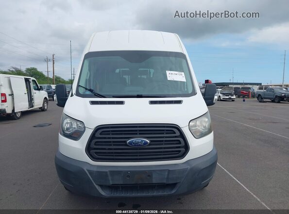 1FDZX2XM2HKB22457 2017 FORD TRANSIT-350 White Instrument cluster view