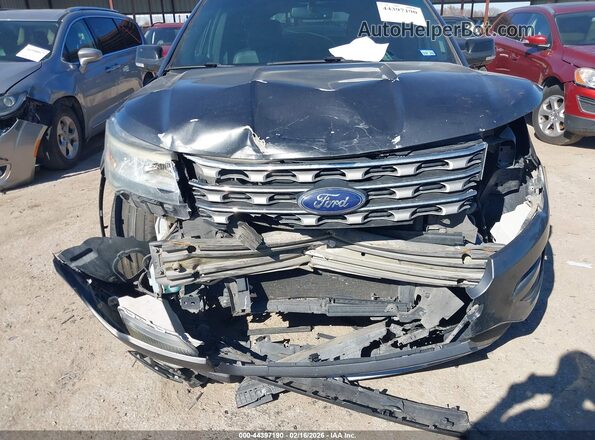 1FM5K7D80GGD26984 2016 FORD FORD EXPLORER Черный Вид спереди