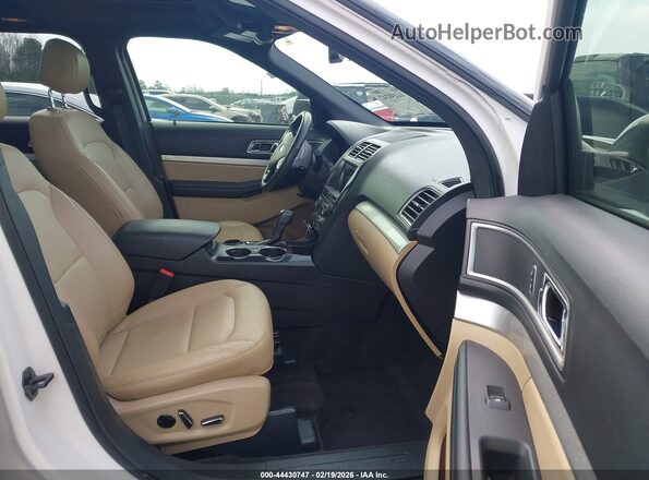 1FM5K7D81HGA07482 2017 FORD FORD EXPLORER Белый Вид салона спереди