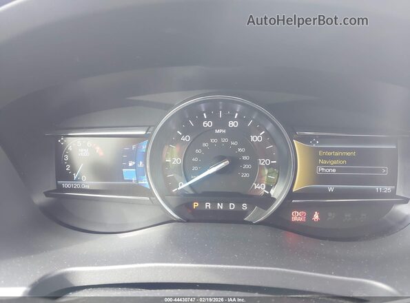 1FM5K7D81HGA07482 2017 FORD FORD EXPLORER Белый Вид задних сидений