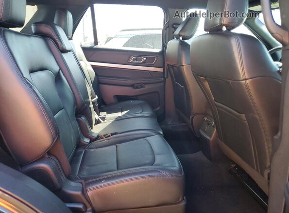 1FM5K7D81JGA76856 2018 FORD FORD EXPLORER Серый Вид задней части салона