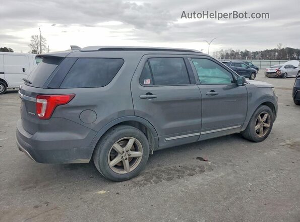 1FM5K7D84GGD20735 2016 FORD FORD EXPLORER Серый Задняя правая четверть