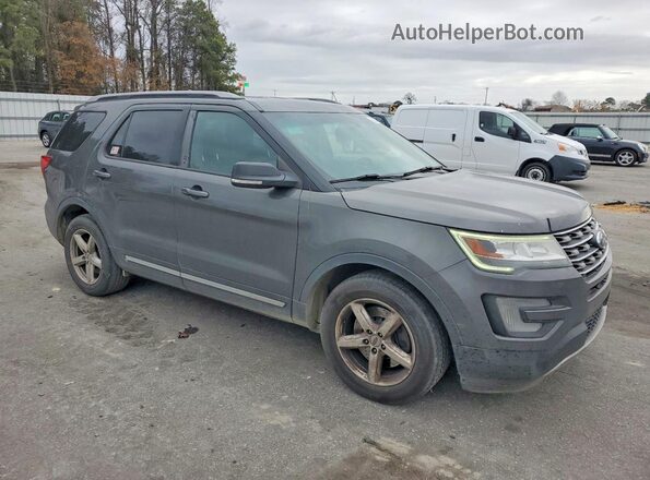 1FM5K7D84GGD20735 2016 FORD FORD EXPLORER Серый Передняя правая четверть